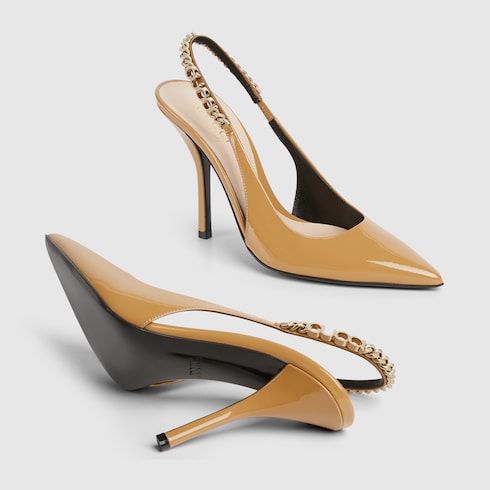 Gucci Signoria slingback pump Detail 6