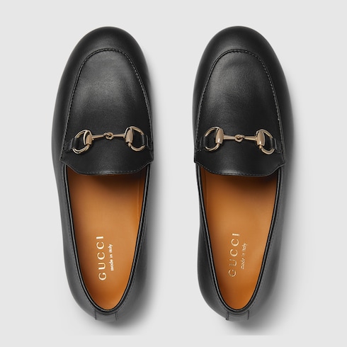 Children's loafer with Horsebit in black leather | GUCCI® US