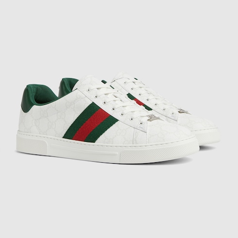 Men's Gucci Ace trainer with Web Detail 2