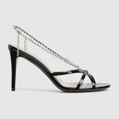 Women's crystal chain sandal Detail 2