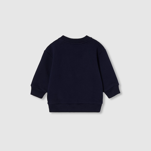 Свитшот из хлопка с принтом для детей 0–1 года