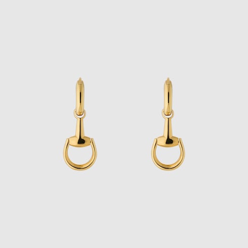 18k Horsebit earrings