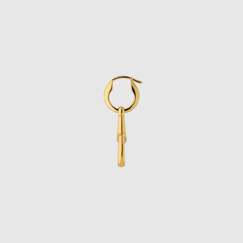 18k Horsebit earrings