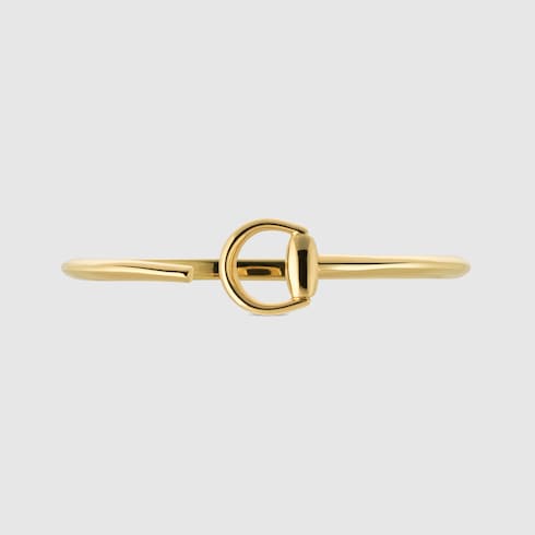 18k Horsebit cuff bracelet