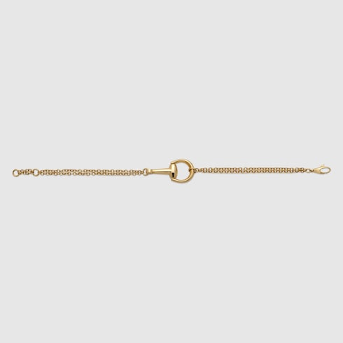 Bracelet Gucci Horsebit chaîne or 18k
