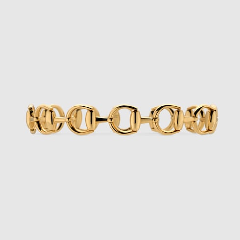 Pulsera Horsebit de 18 quilates