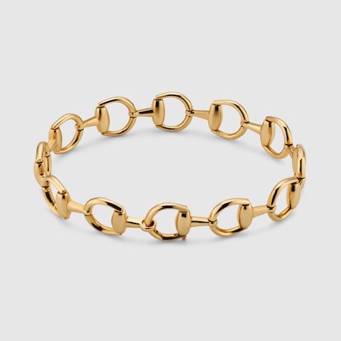 Pulsera Horsebit de 18 quilates