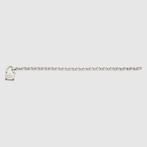 Trademark chain bracelet with padlock Detail 2