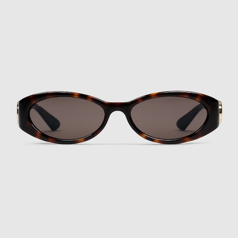 Oval frame sunglasses