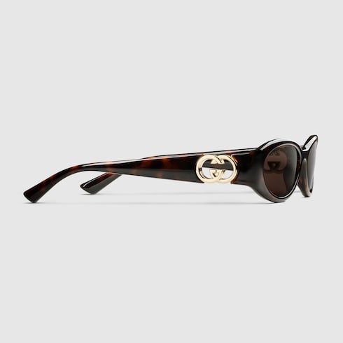 Oval frame sunglasses