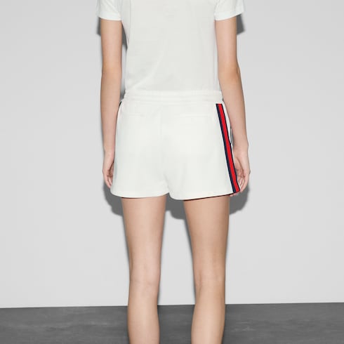 Technical jersey short with Web