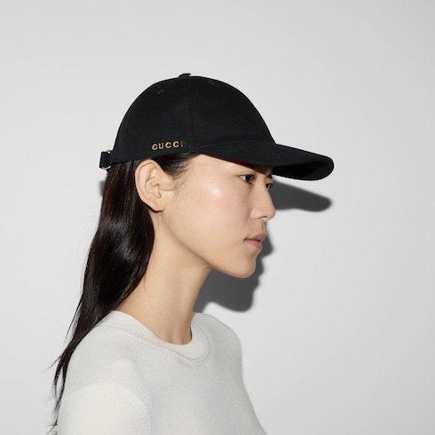 Gucci canvas baseball hat