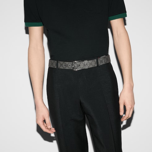 Ceinture avec détail GG enlacés