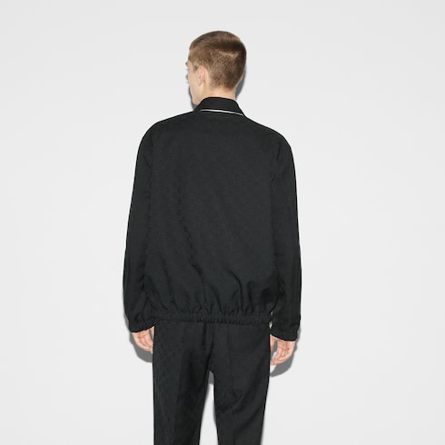 Wendbare Jacke aus GG-Jacquard-Twill