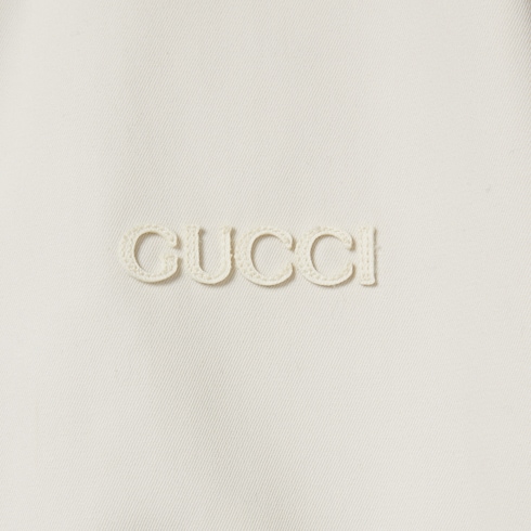 Reversible twill GG jacquard jacket