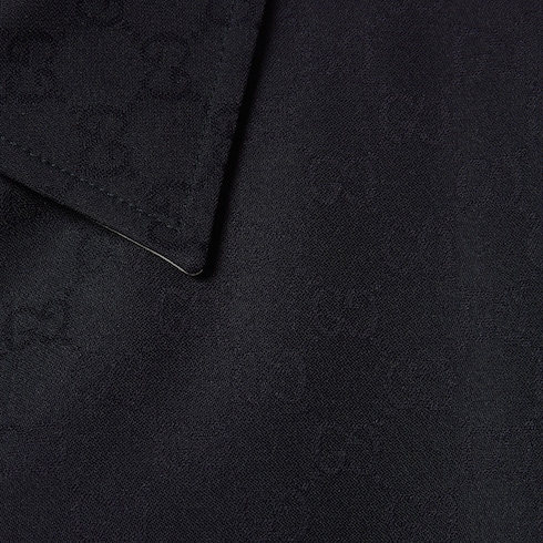 Chaqueta reversible de poliéster con GG