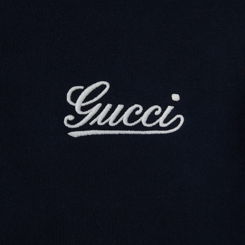 Sweat-shirt à capuche en jersey de coton