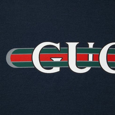 Camiseta de punto de algodón estampado
