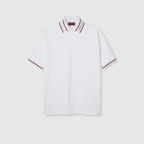 Cotton piquet polo shirt  Detail 2