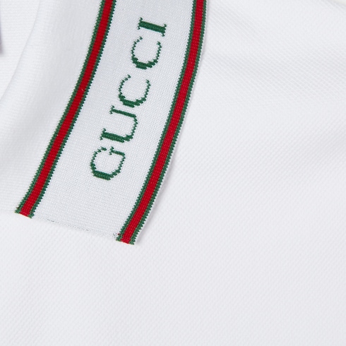 Polo in piqué di cotone 