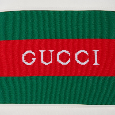Giacca in neoprene con cerniera e nastro Web