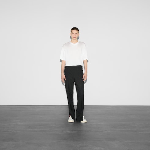 Polyester GG jacquard pant with Web