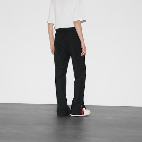 Polyester GG jacquard pant with Web