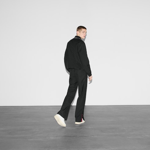 Polyester GG jacquard pant with Web