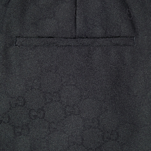 Polyester GG jacquard pant with Web
