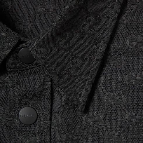 Camicia in tessuto GG
