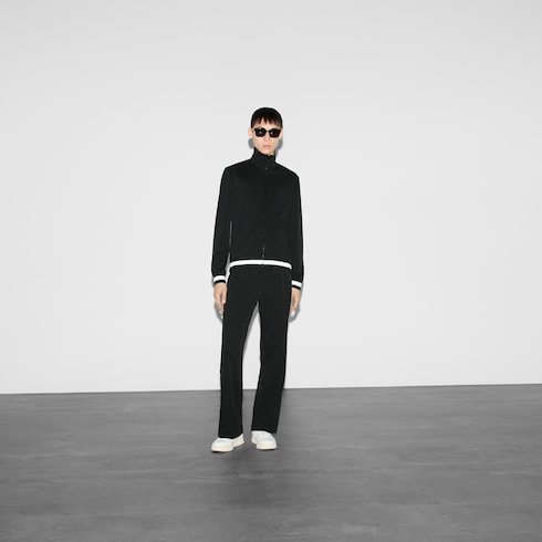 Veste zippée en jersey technique