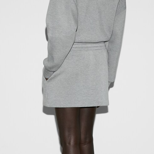 Minijupe en jersey de viscose