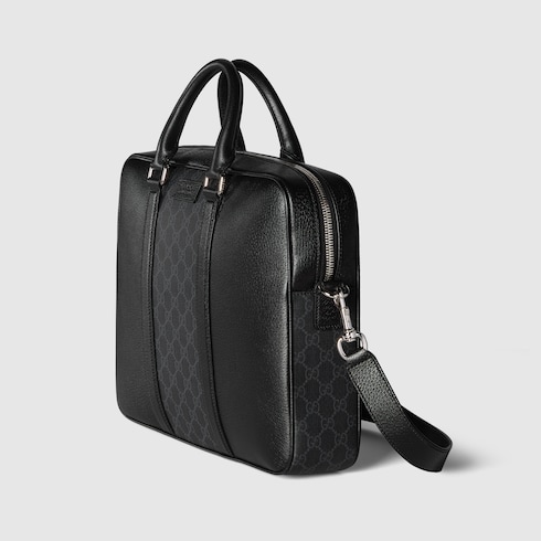 Medium GG briefcase with tag