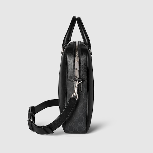 Gucci leather briefcase clearance