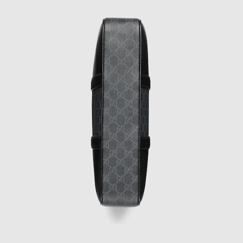 Medium GG briefcase with tag in black leather GUCCI Canada