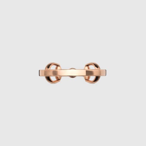 Anello Gucci Horsebit 18 carati con diamanti