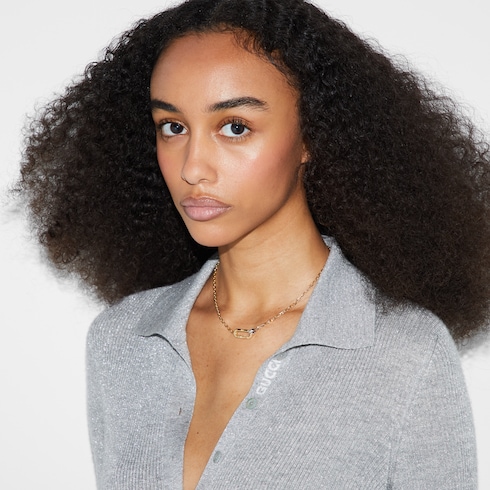 Collier chaîne Gucci Link to Love 18 carats