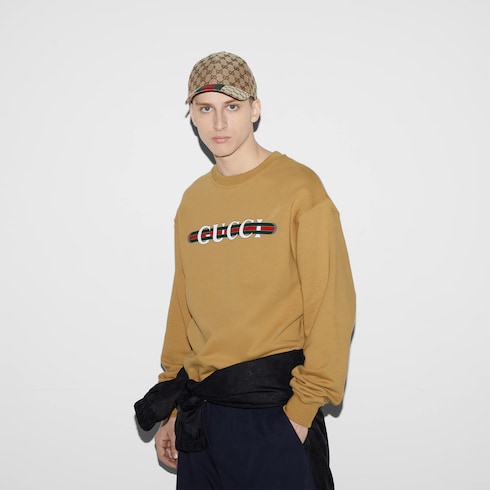 Sweat-shirt en jersey de coton