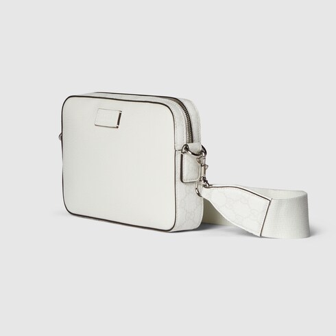White leather crossbody bag shop