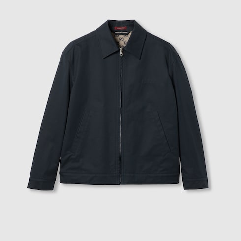 Cotton twill jacket with Web Detail 2