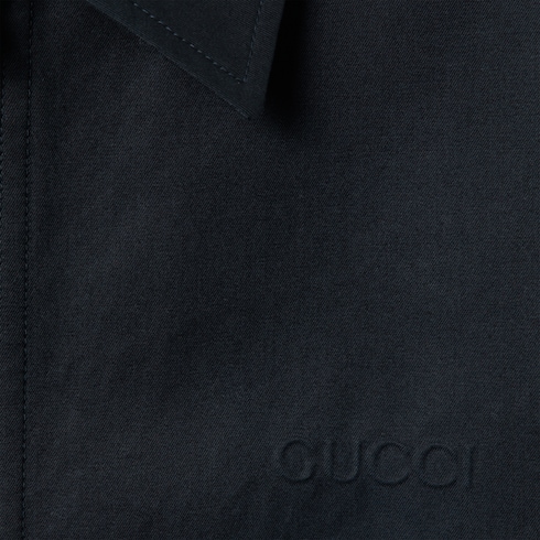 Cotton twill jacket with Web Detail 7