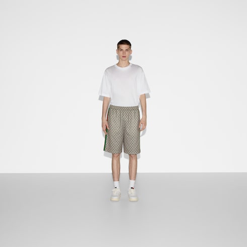 Technical jersey short with Web