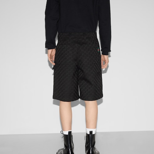 Shorts in tessuto GG