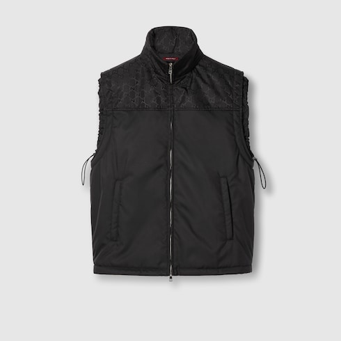 GG heavy nylon gilet Detail 2