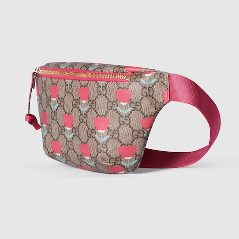 Marsupio bambino in tessuto GG stampato