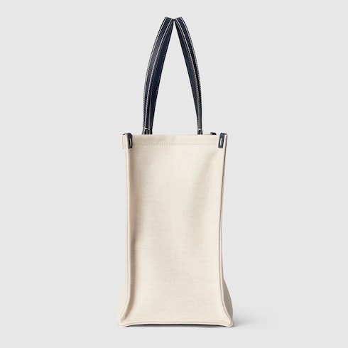 Medium tote bag with Gucci print