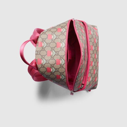 Children's printed GG backpack