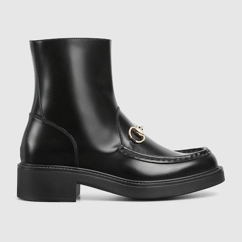 Gucci black womens boots sales