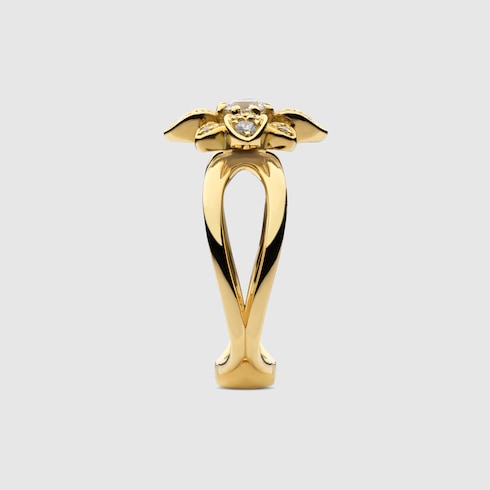 Gucci Flora Ring 18 Karat mit Diamanten