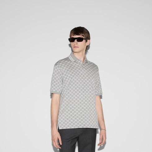 Poloshirt aus GG Baumwoll-Piqué
